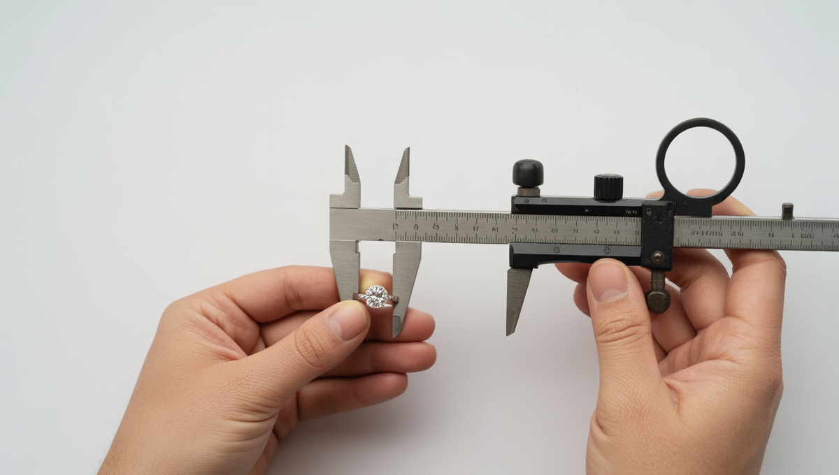 בדיקת מידת טבעת