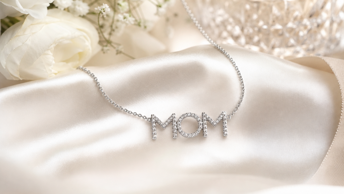 שרשרת MOM: המתנה המושלמת מיהלומים שמספרת סיפור של אהבה אינסופית - תמונה ראשית